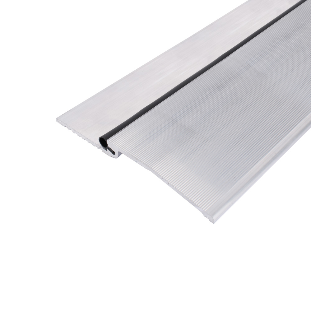 Exitex Inward & Outward Opening Commercial Door Threshold 128 (Part M Disabled Access) - 1000mm - Aluminium